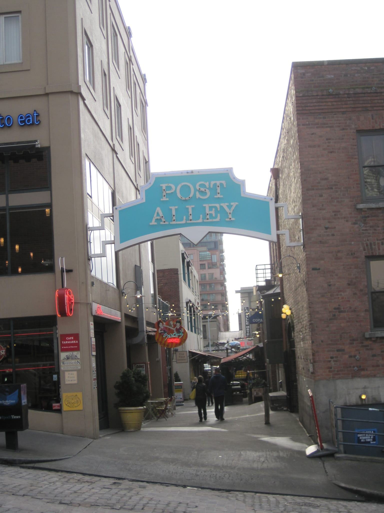 Post Alley near Pike's Place