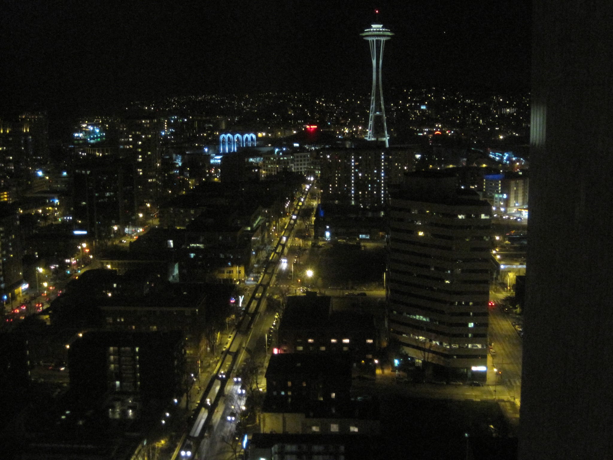 Space Needle and Monorail