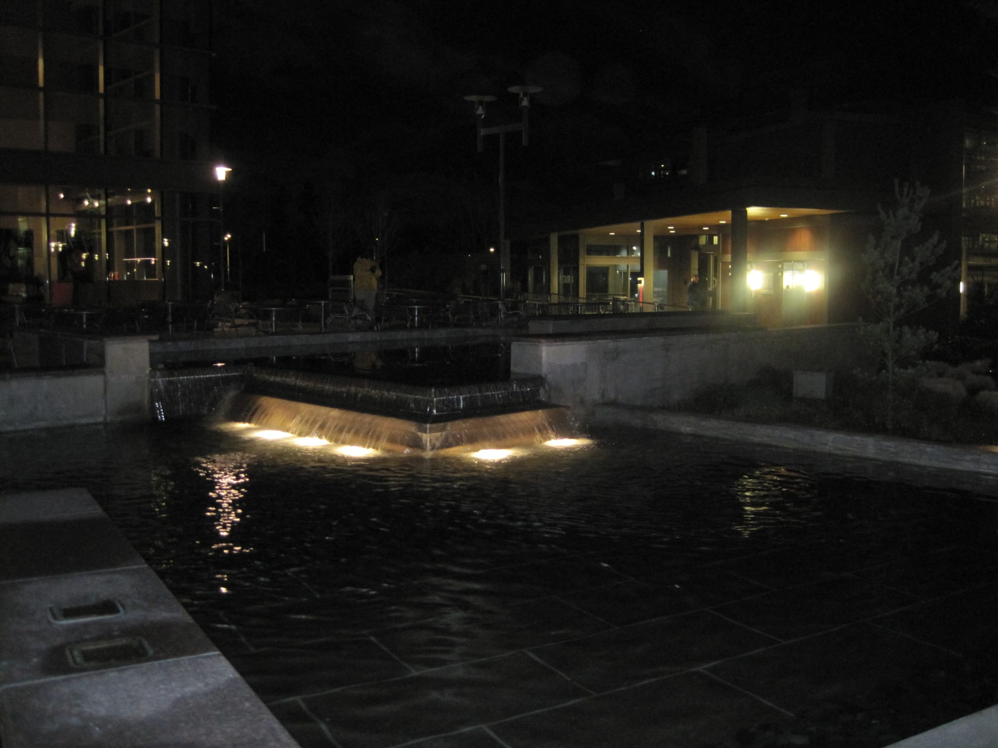 Fountain in the commons