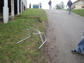 Insufficent equipment for hill