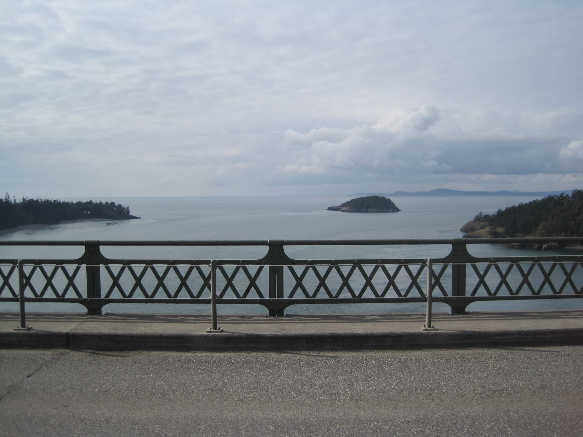 Deception Pass Bridge view