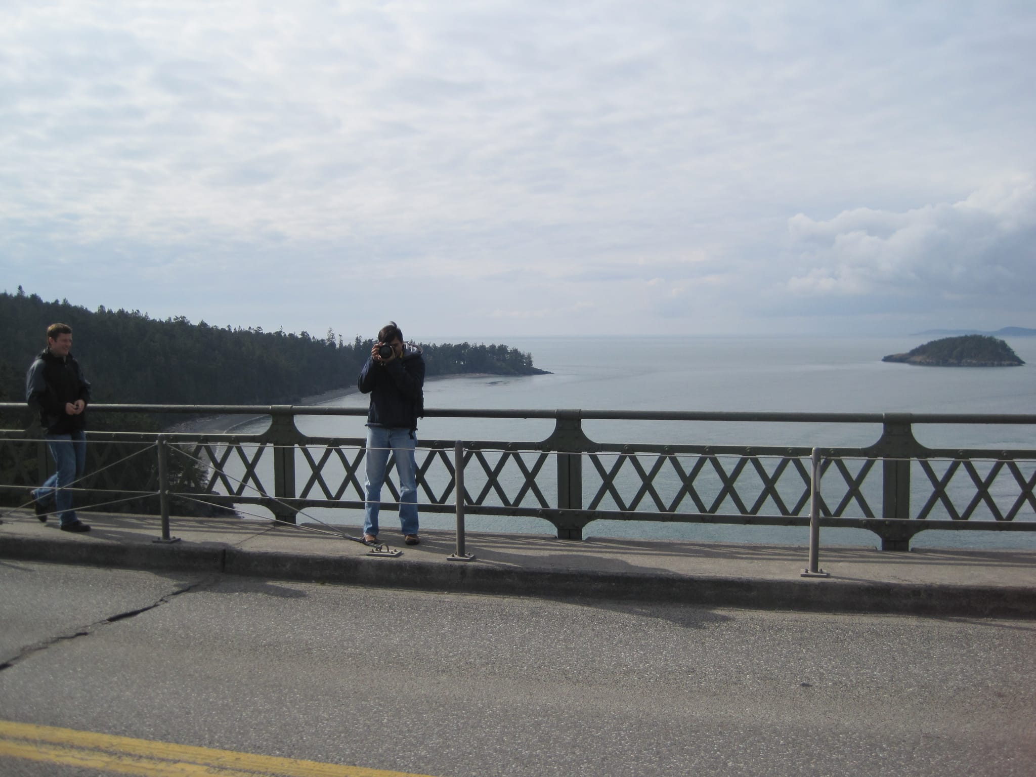 Mirror image on the Bridge