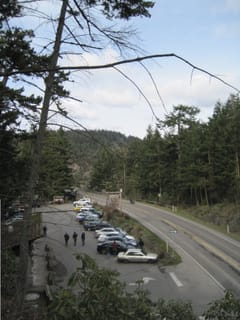 Deception Pass parking area