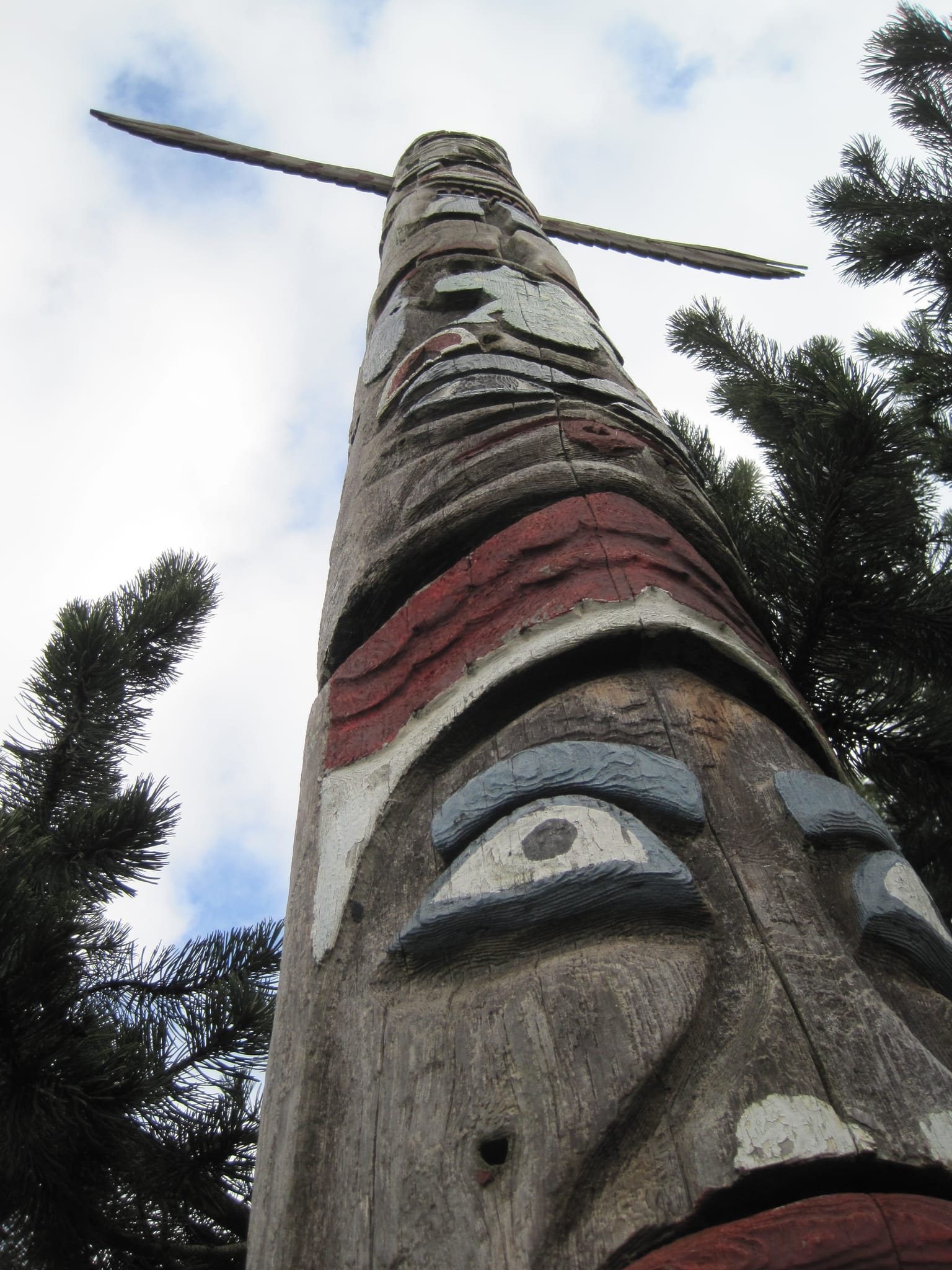 Looking up the totem