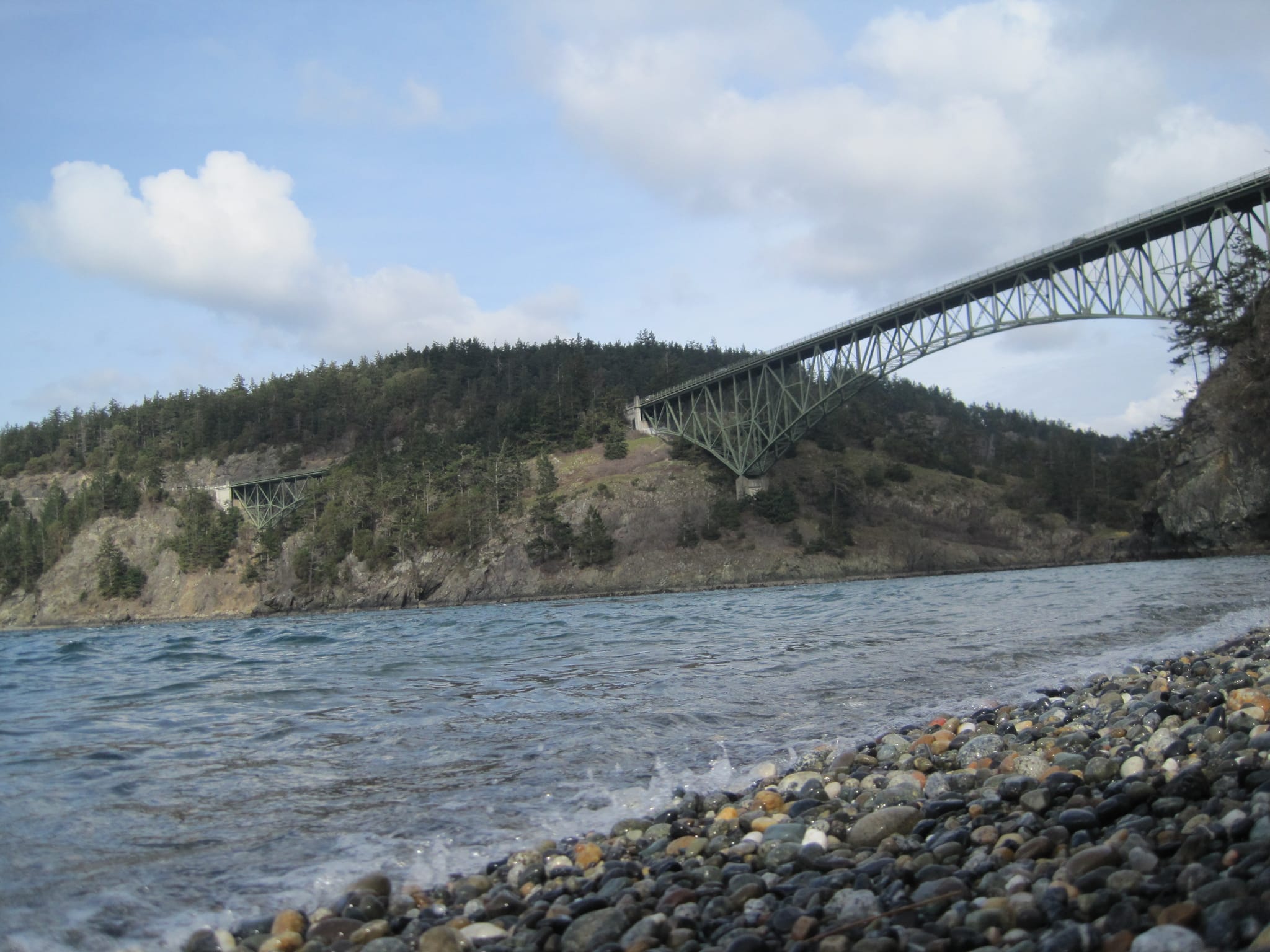 Tide on the shore - Deception Pass