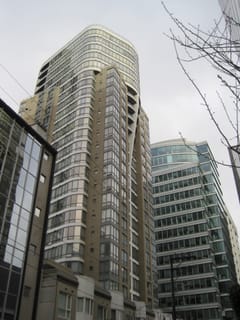 Tan and glass - Vancouver, BC