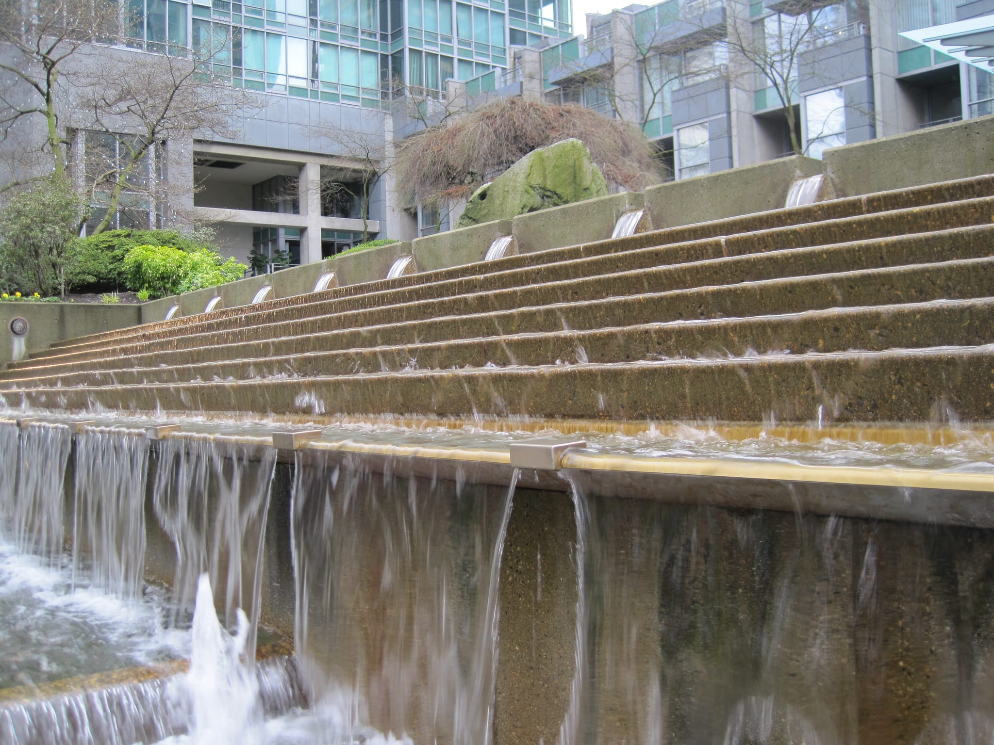Downtown Fountain - Vancouver, BC