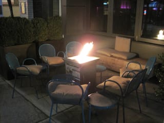 Gather around the outdoor flame - Vancouver, BC