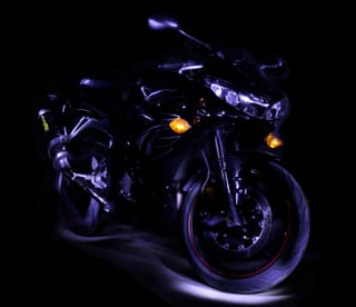 Painted light cycle