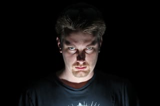 Chris angry face