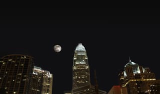 Charlotte Night Skyline