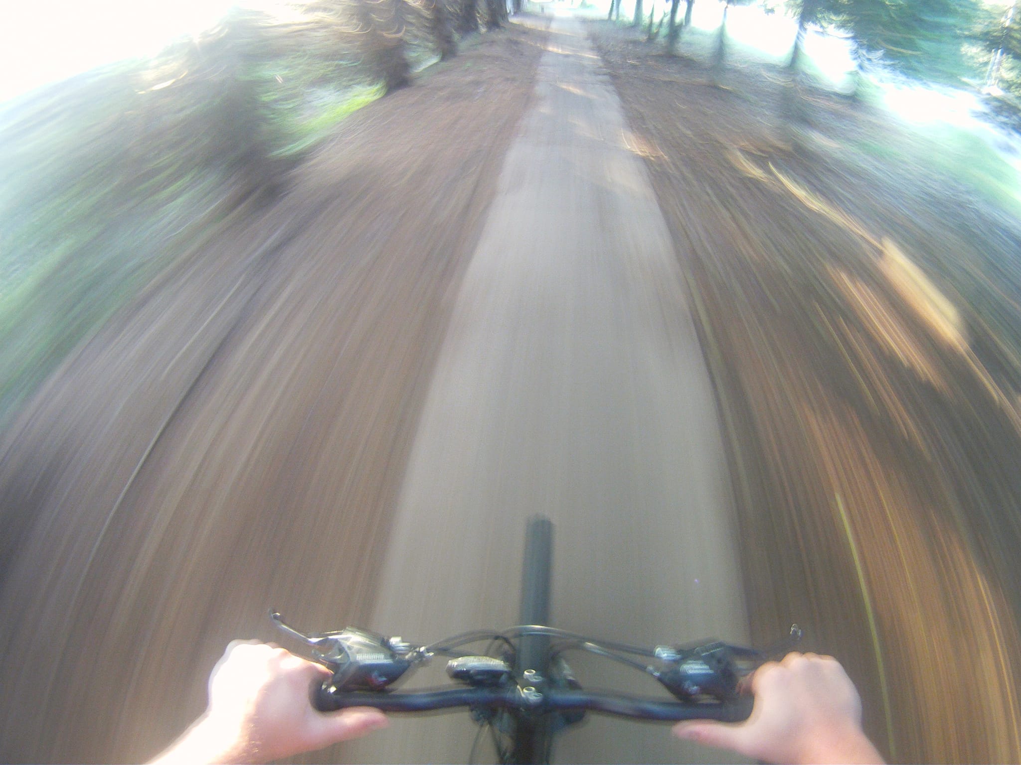Slightly muddy ride 2