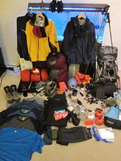 Last minute gear check