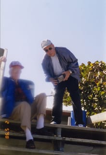 Uncle Dude with my Grandfather - Lee Marlow