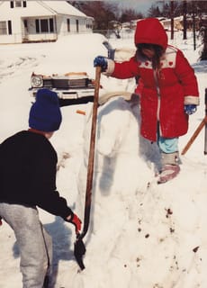 Building the snowman