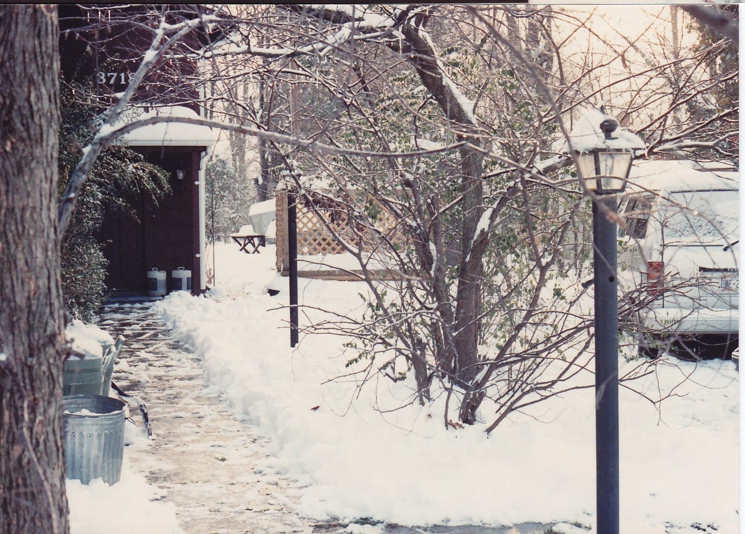 The one time a snow shovel was used that decade.
