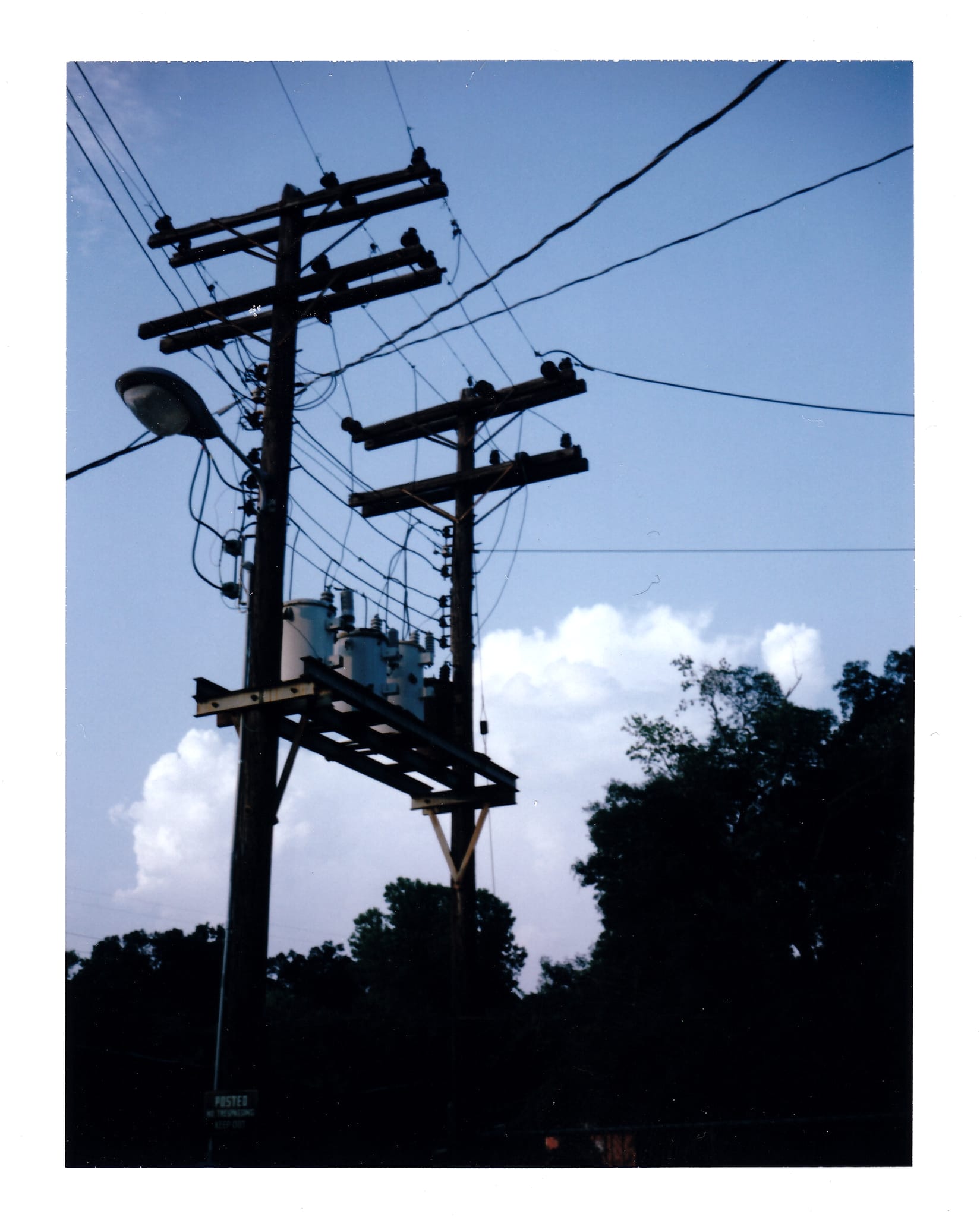 Electrons flying high above