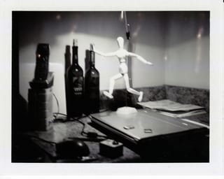 First viable test shot with the Polariod 335!  It works!