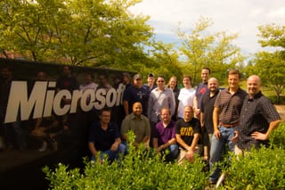 Microsoft Charlotte ECO SAM Team - By the Sign