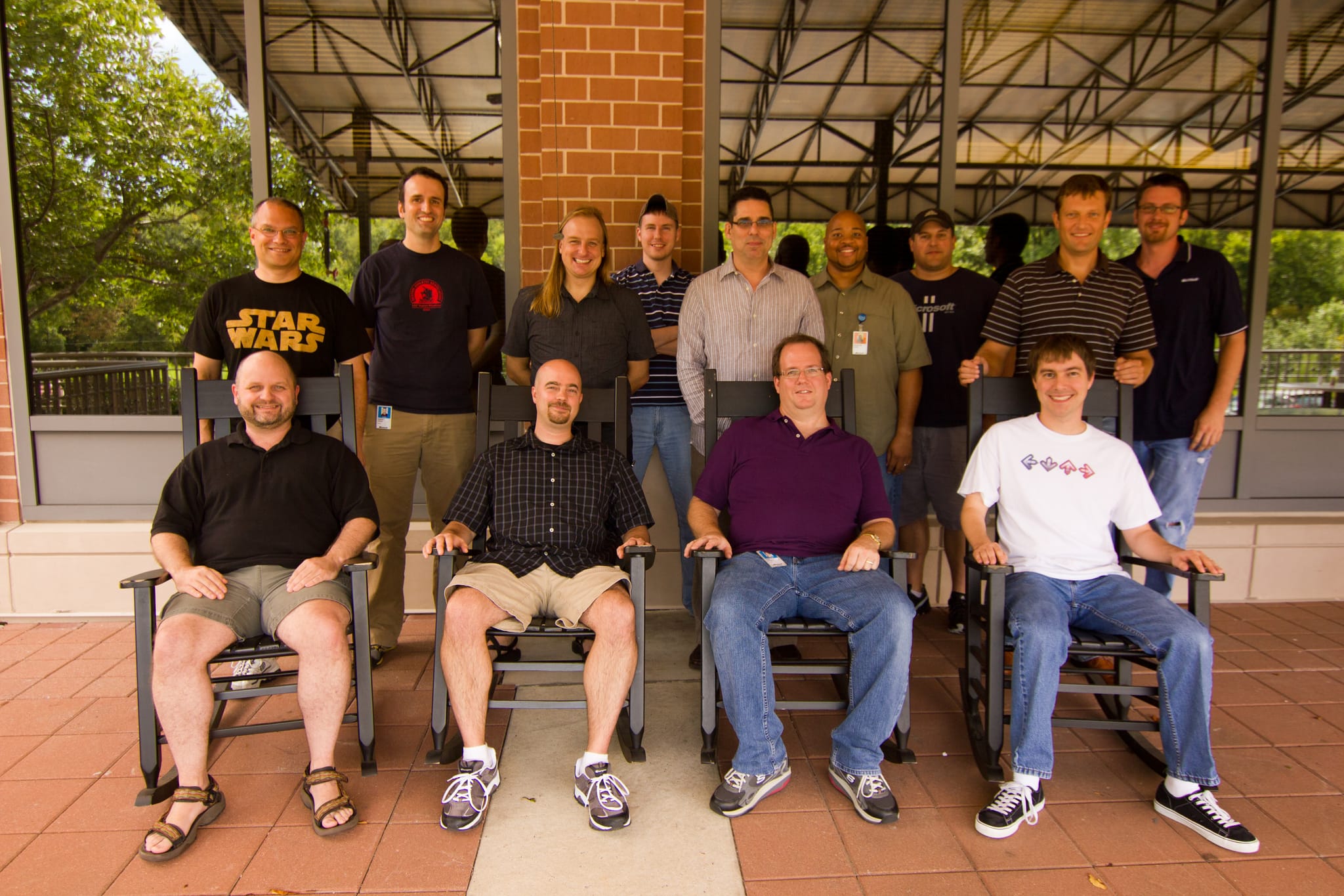 Microsoft Charlotte ECO SAM team - Kicking Back