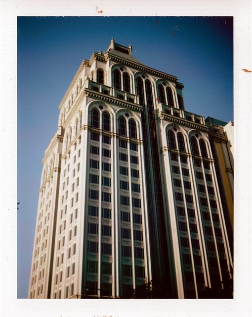 Downtown Greensboro Polariod