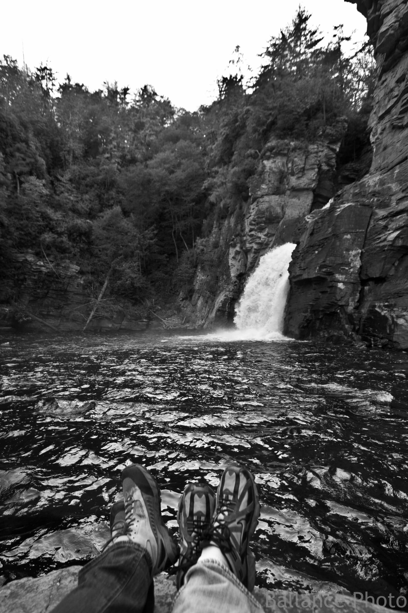 Linville falls - travellin' feet