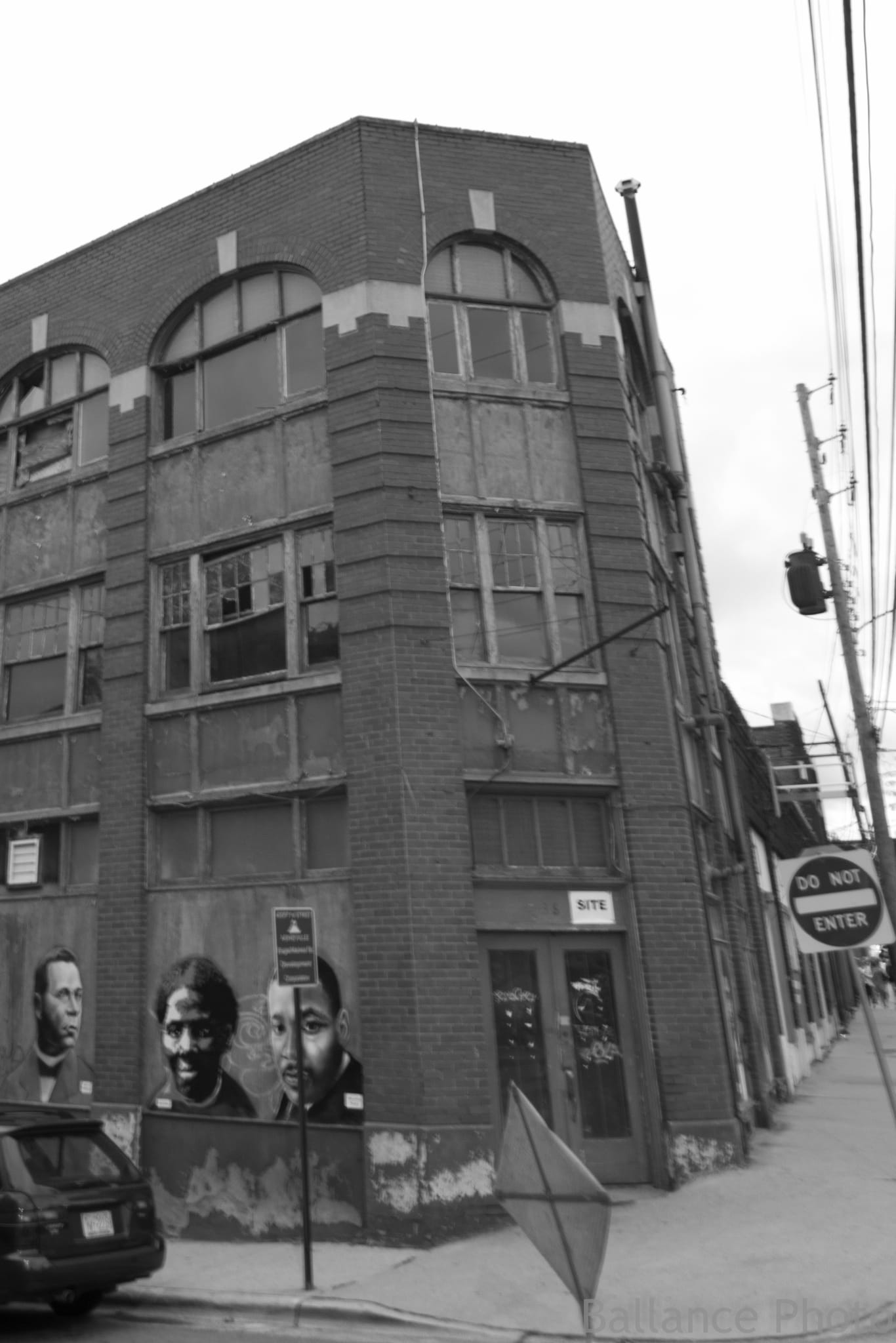 Downtown Asheville building.