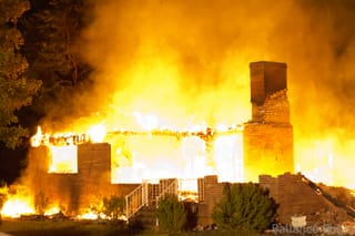 Up in flames