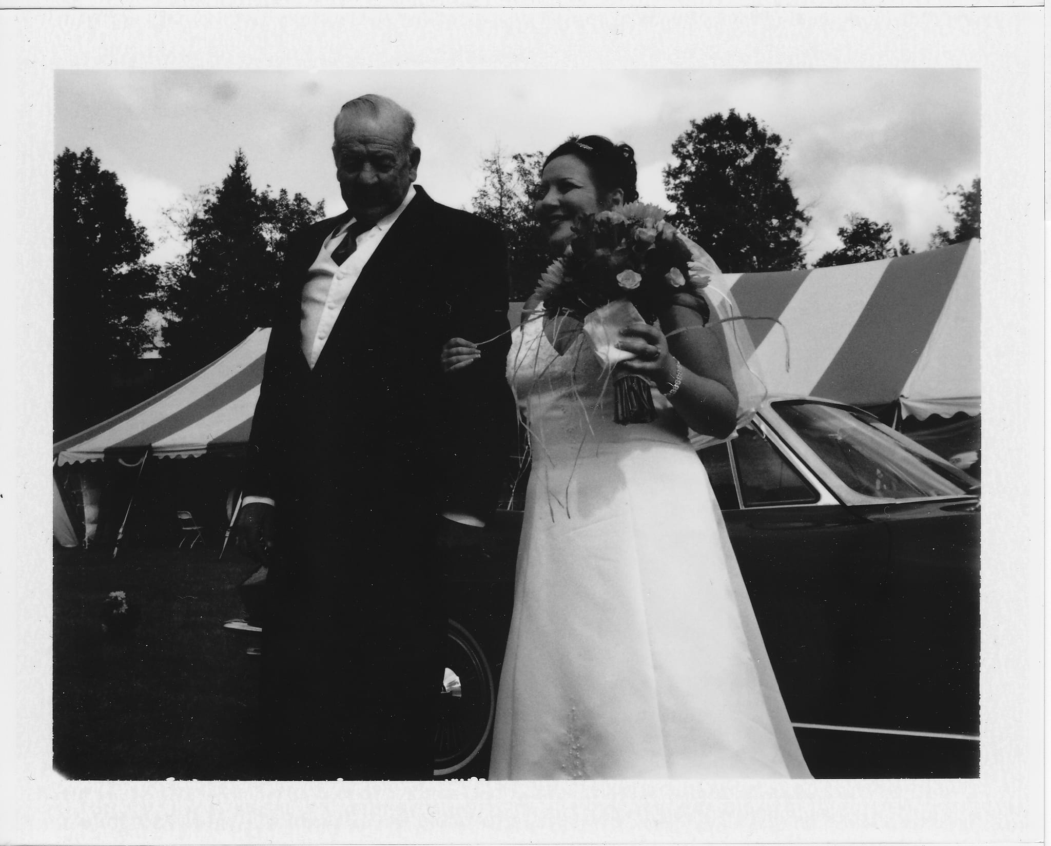 Lynette with her Dad