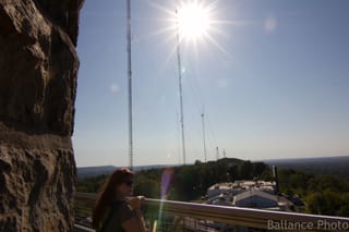 View of Radar Mountain from Vulcan Statue.