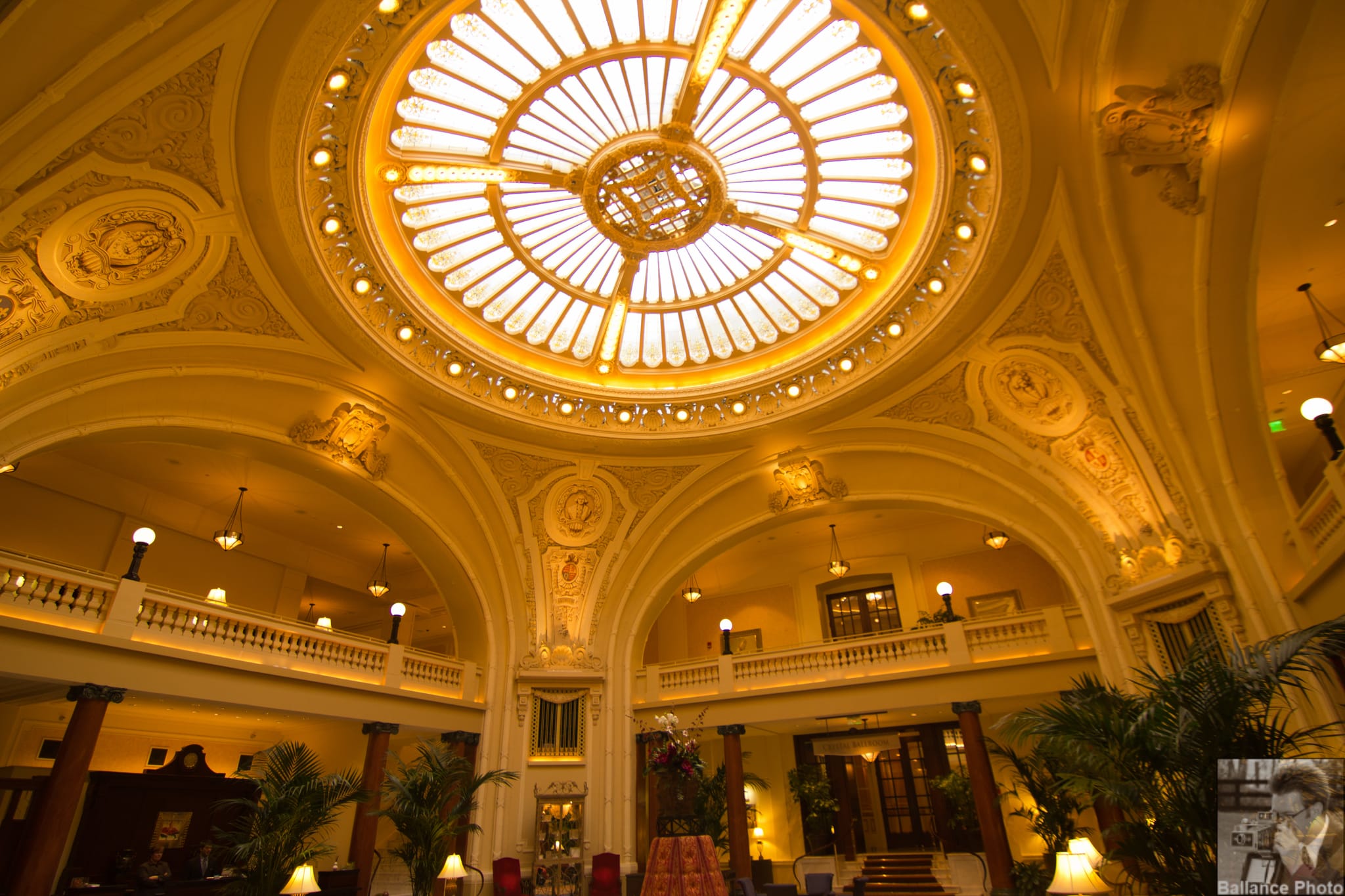 Inside The Battle House Hotel - Mobile, AL