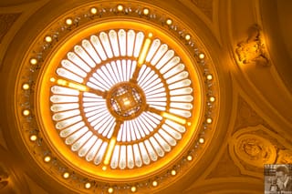 Ceiling of The Battle House Hotel - Mobile, AL