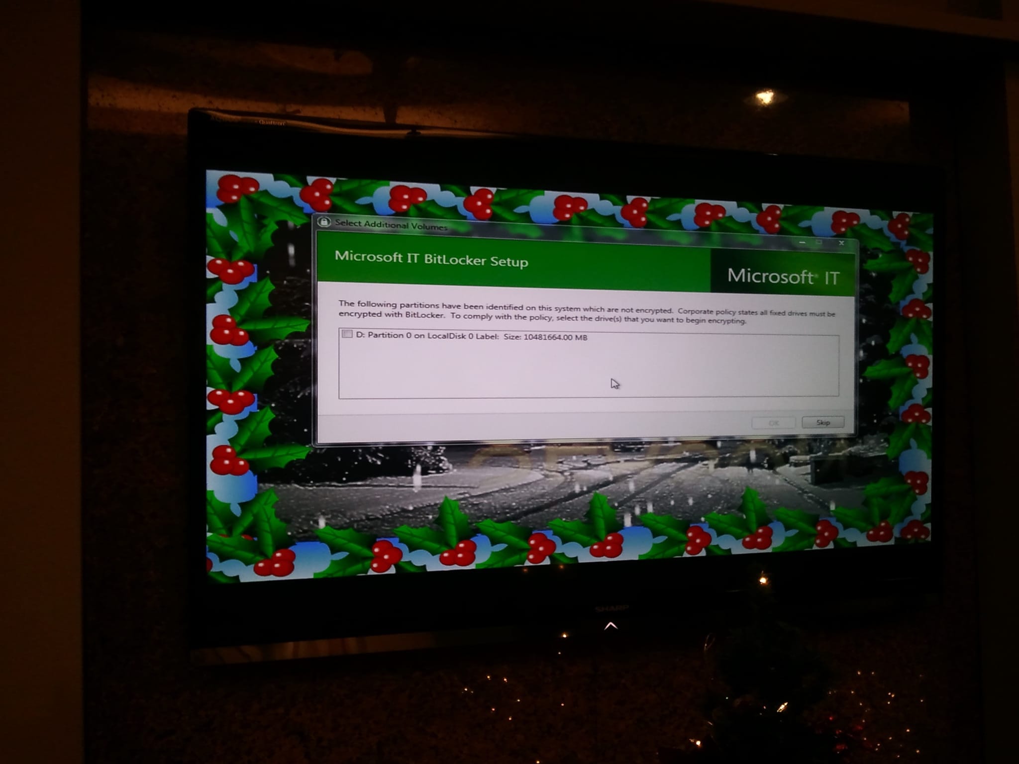 Happy Holidays from Bitlocker