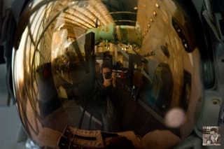 Spaced-out camera angle
