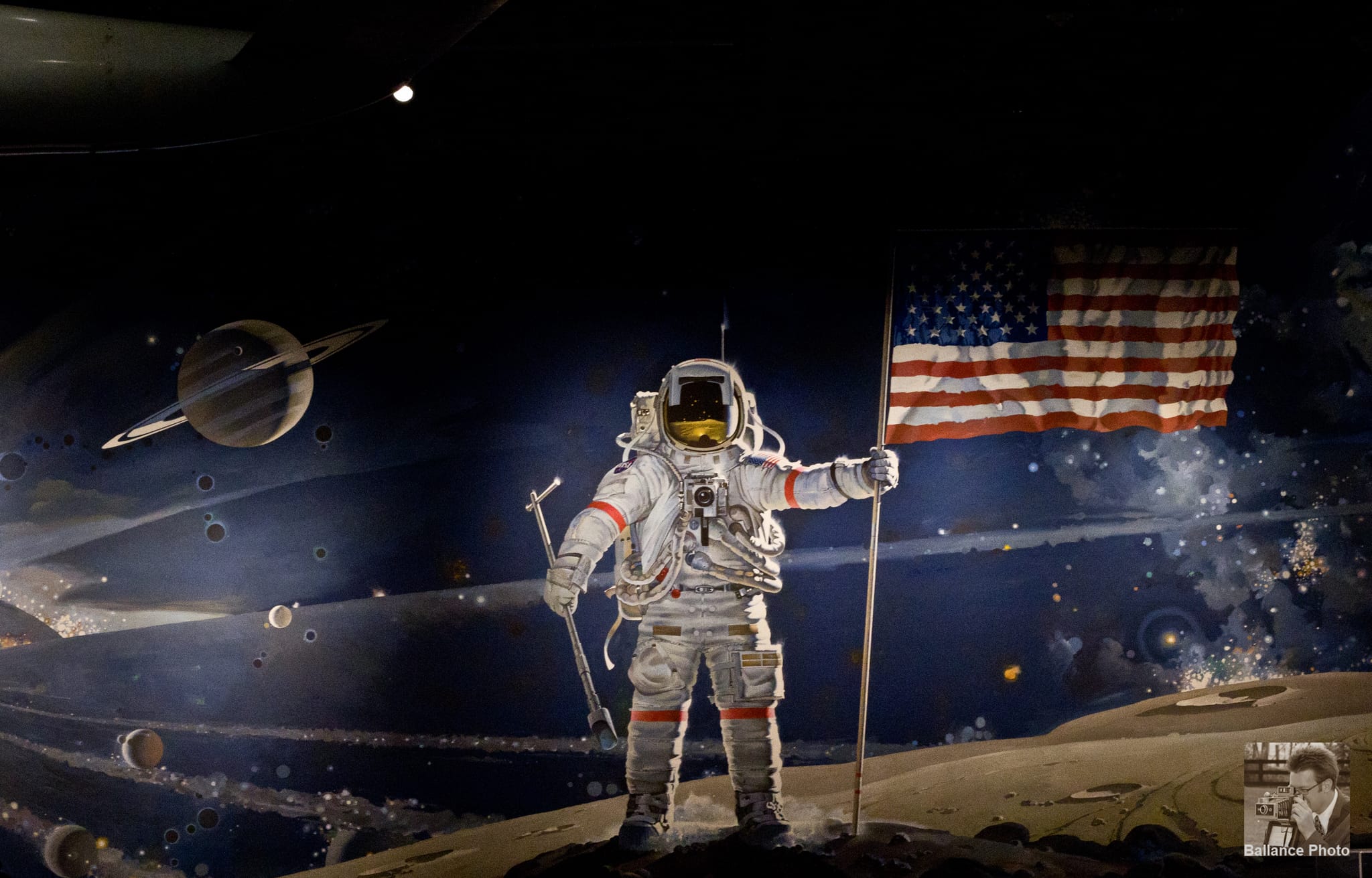 Man on the moon