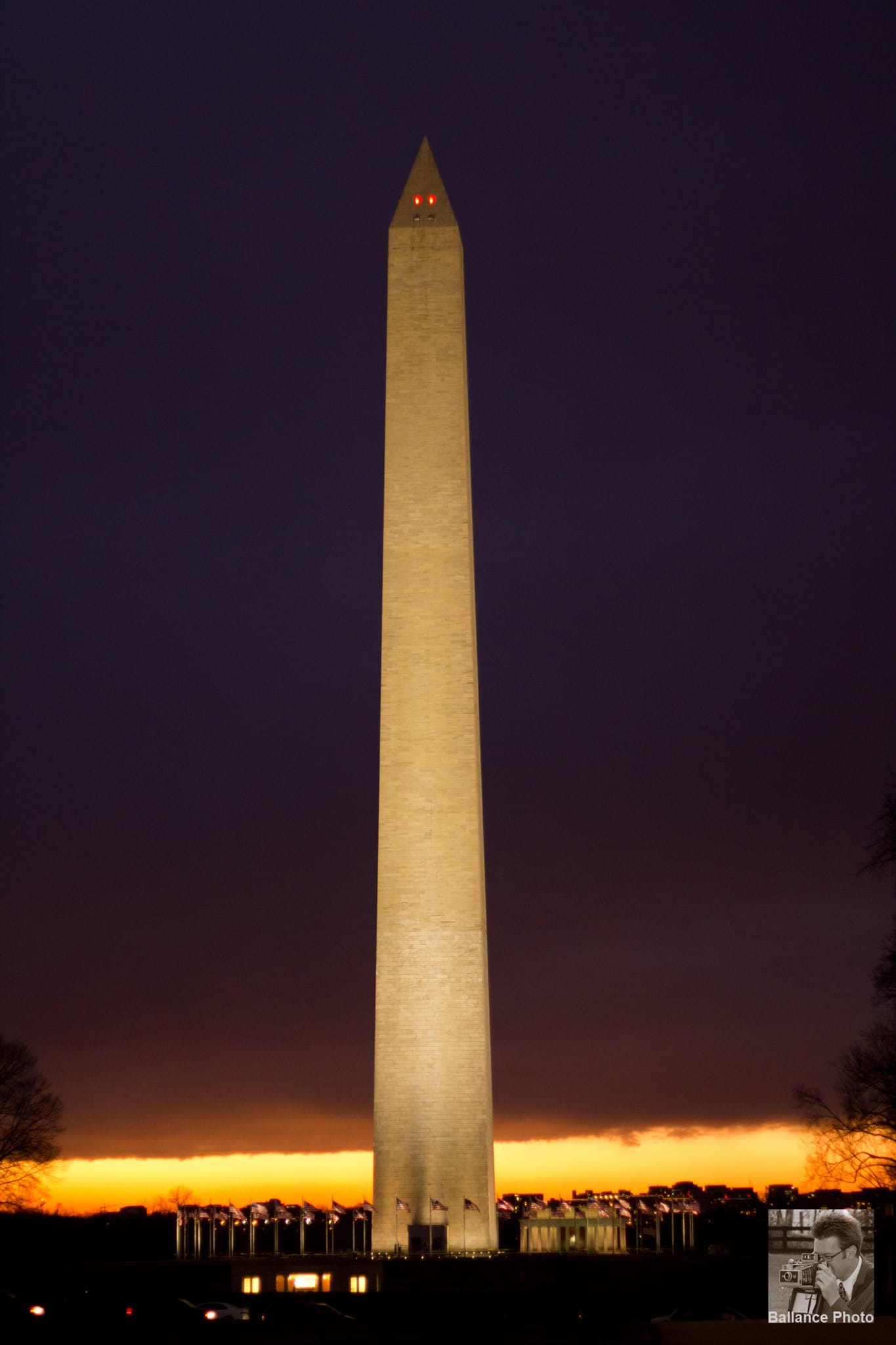 National Monument at Sunset