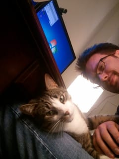 Brasky in mah lap