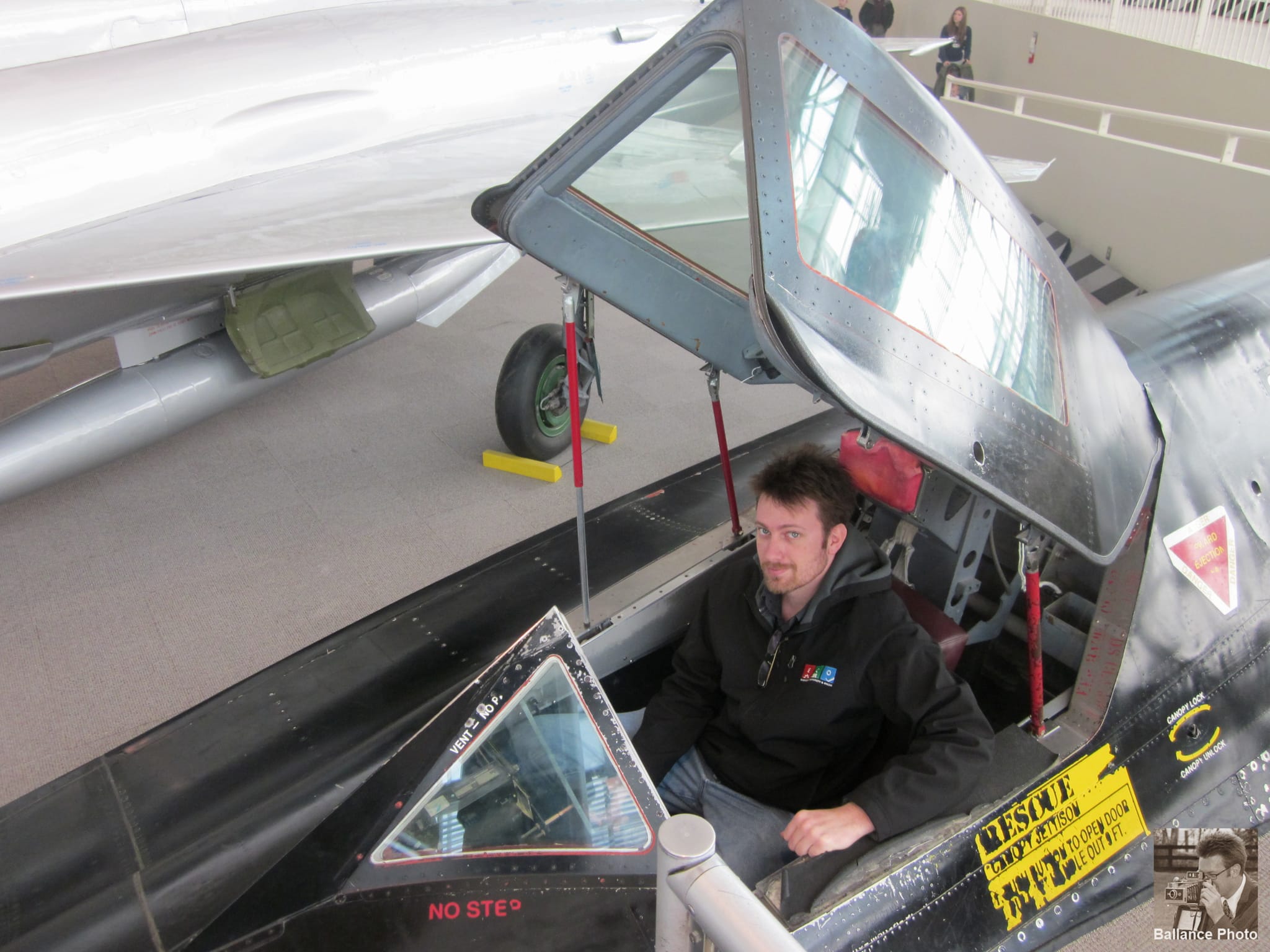 SR-71 Blackbird cockpit - Chris Ballance