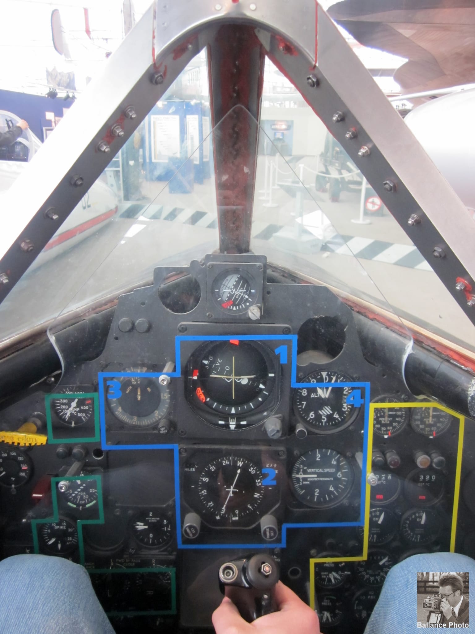 SR-71 Cockpit gauges - Aviation Museum, Seattle, WA