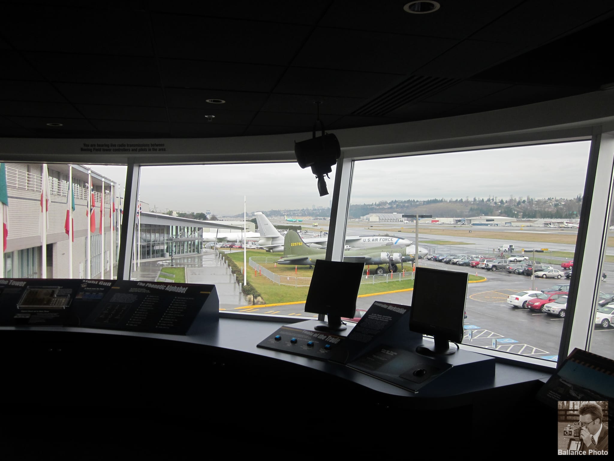 Mock control tower - Aviation Museum, Seattle, WA