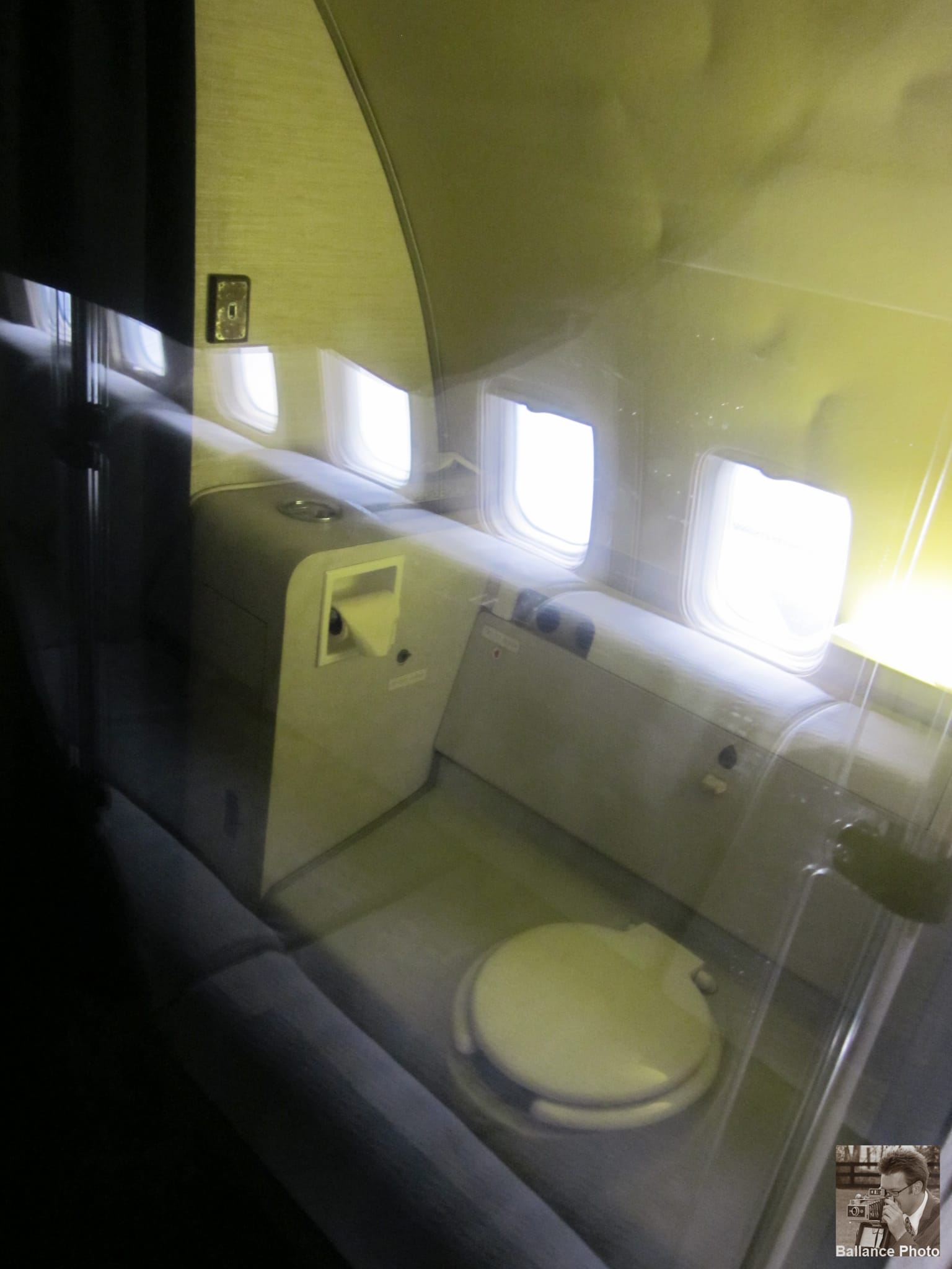 Presidential Throne in Air Force One Aérospatiale-BAC Concorde - Aviation Museum, Seattle, WA