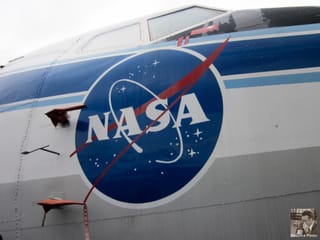 Logo on experimental aircraft - Aviation Museum, Seattle, WA
