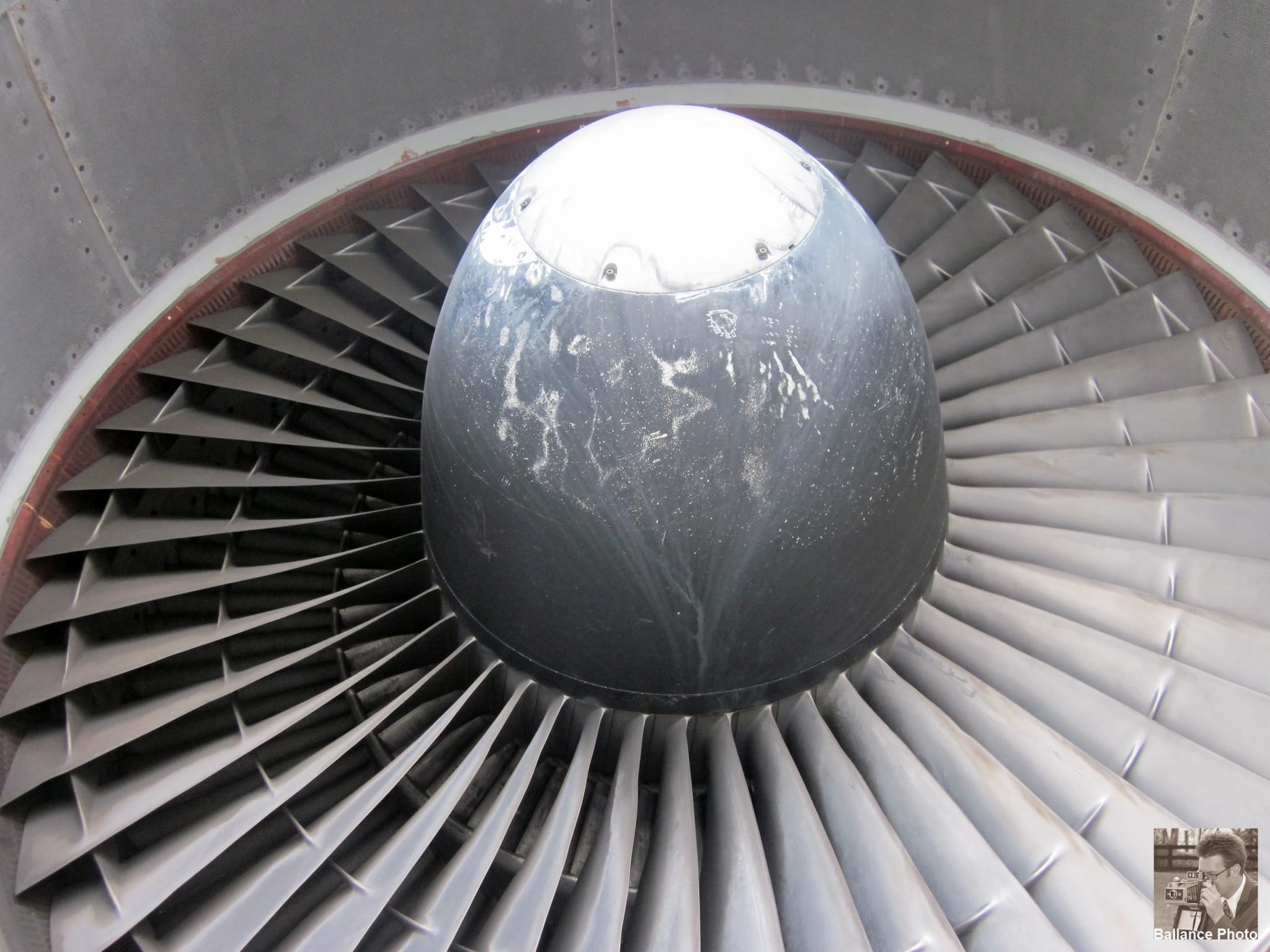 747 Engine turbine  - Aviation Museum, Seattle, WA