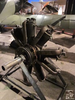 Rotary Aircraft Engine - Seattle Museum of Flight.