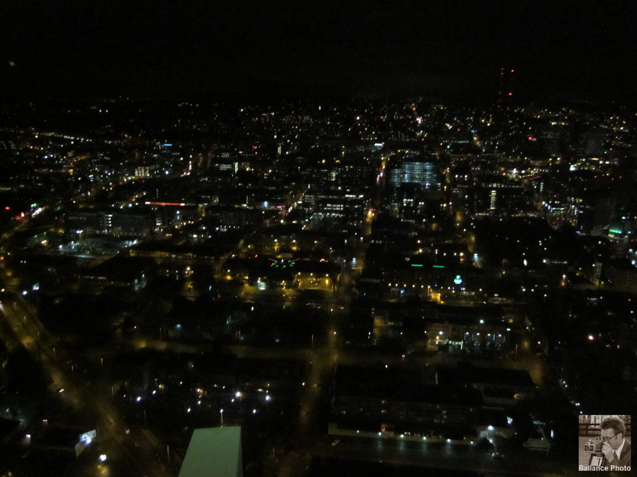 View from the Space Needle at Night