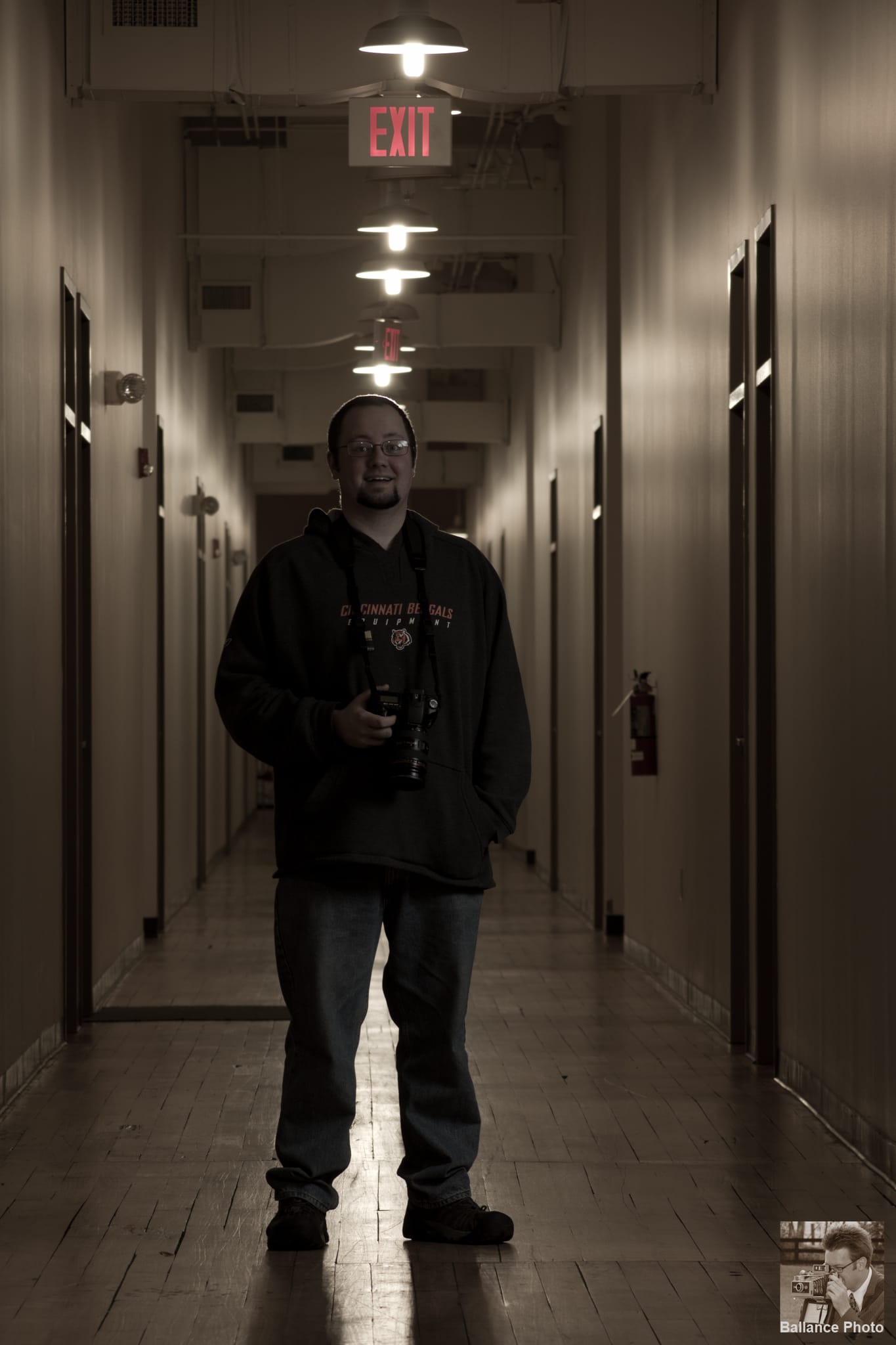 Ben in Hall  - Nussbaum Center - Greensboro, NC