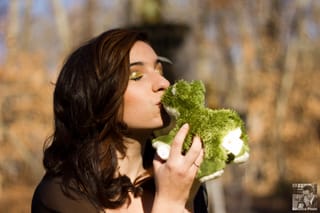 Sleeping Beauty kisses her Frog Prince - Castle Mcculloch
