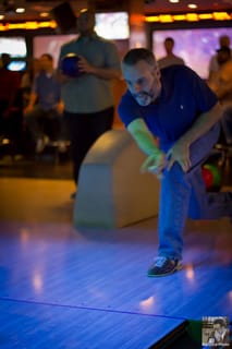 "New Guy" bowling...