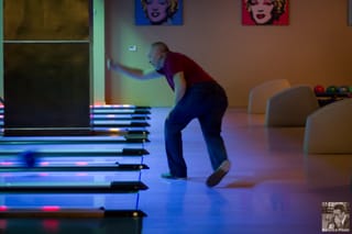 Roger bowling...