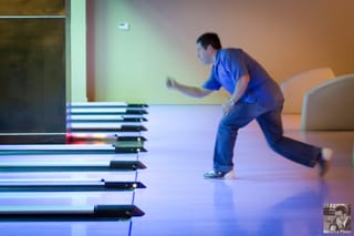 Rick bowling...